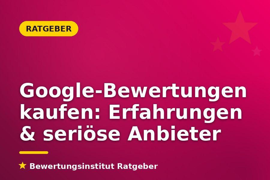 Illustration einer Checkliste zur Erkennung seriöser Anbieter für Google-Bewertungen
