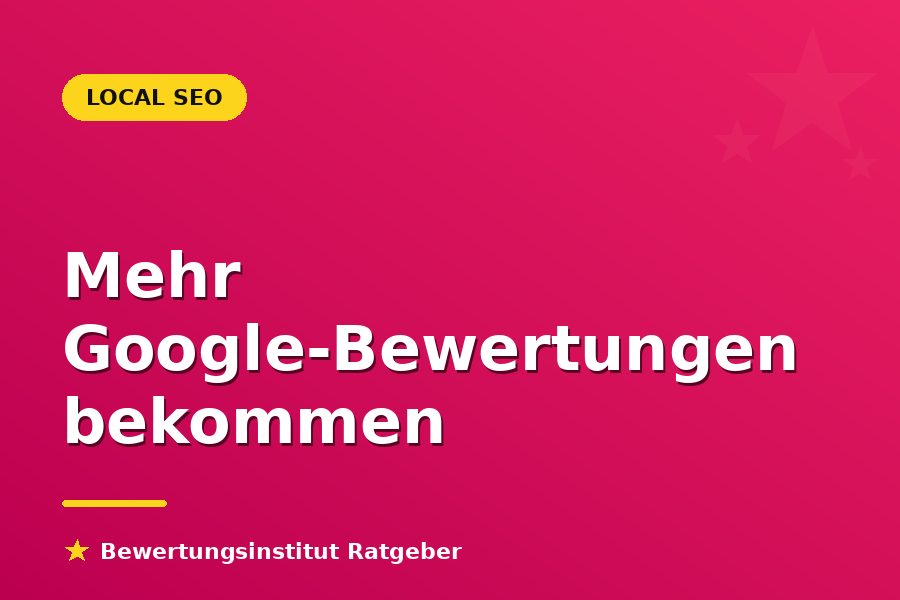 QR-Code-Aufsteller und Smartphone mit Google-Bewertungssternen